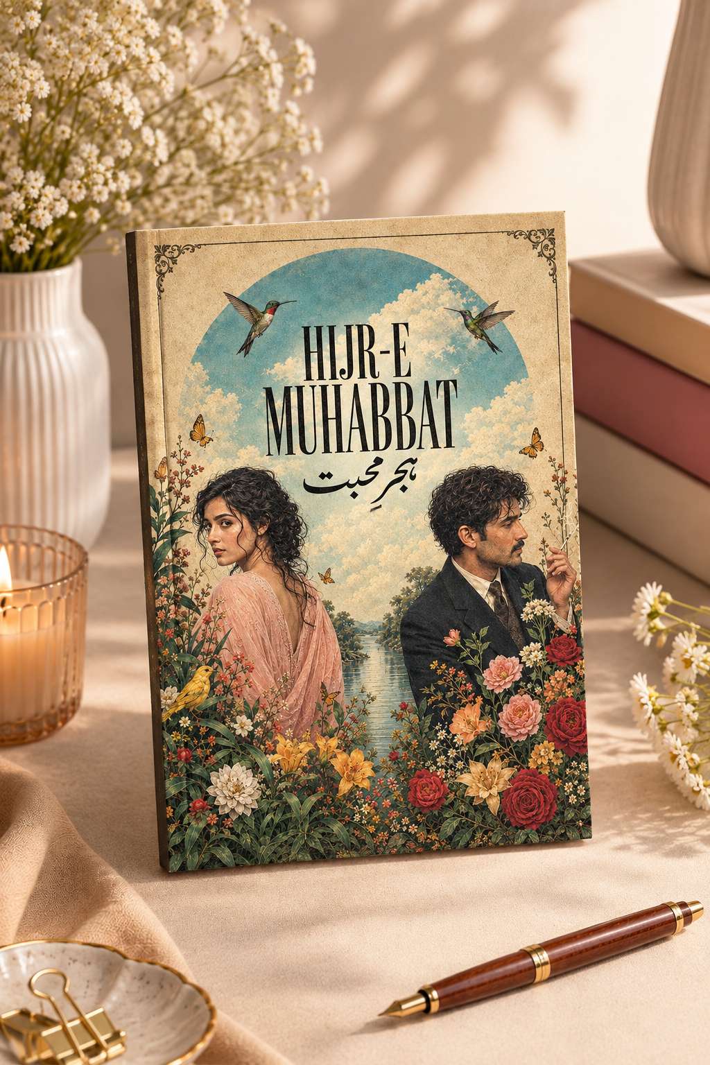 Hijr-e-Muhabbat A5 Hardbound Journal