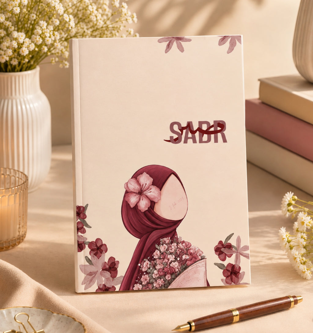 Sabr Floral Hijab